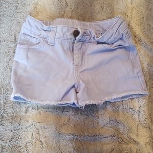 Cherokee girls lilac shorts size medium 7-8